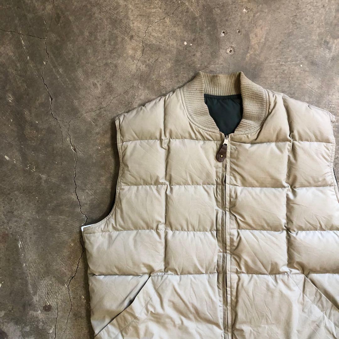 20T7274 Eddie Bauer ダウンベスト　80's リバーシブル