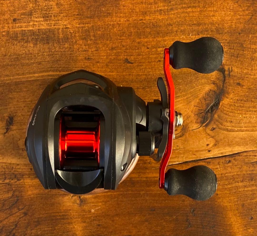 新品未使用　バス釣りセット　6ft ベイトリール　ランディングネット　軽量