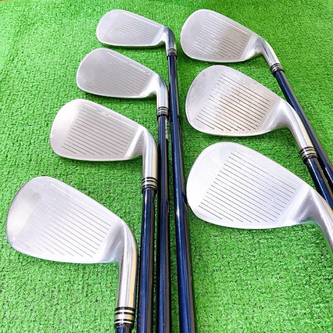 テ08★ゼクシオ10 7本レフティアイアンセット XXIO10 MP1000 左