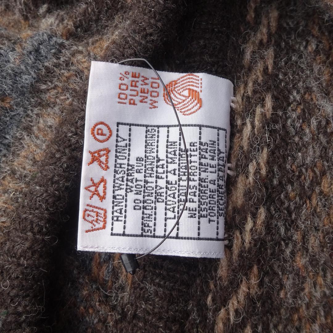 ジャミーソンズJamieson'sフェアアイル柄シェットランドトパーカーセーター