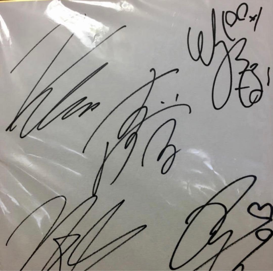 Royz DVD サイン色紙 セット