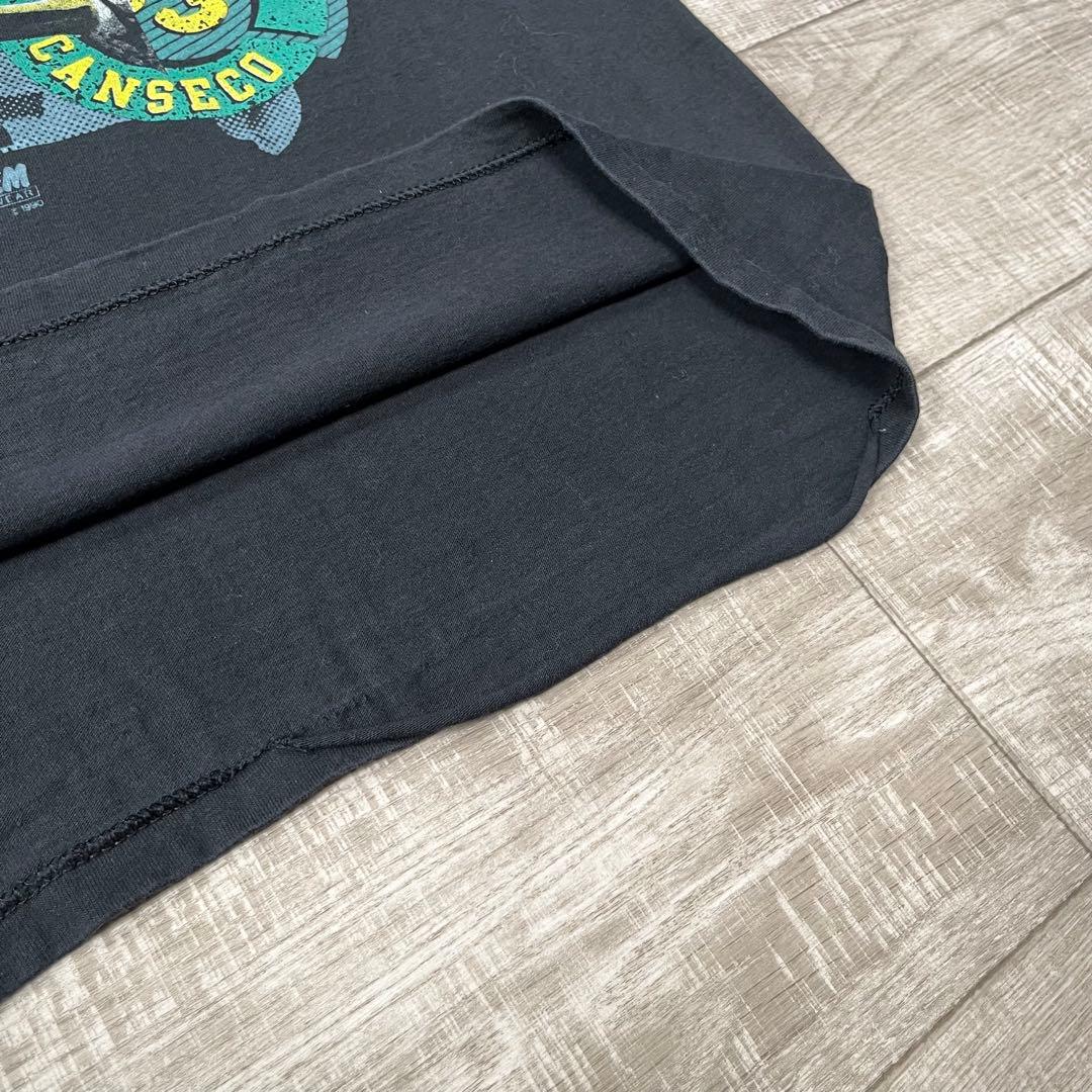 USA製 90s ヴィンテージ アスレチックス ホセ・カンセコ Tシャツ