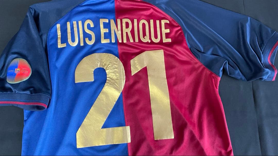 【正規品】バルセロナ ルイス・エンリケ 21番 100周年シャツ