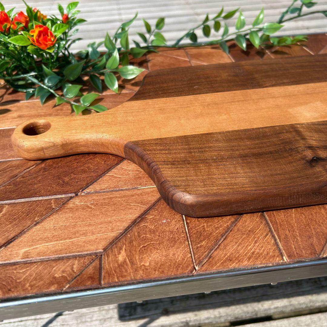 木製 カッティングボード ブラックチェリー ブラックウォルナット まな板