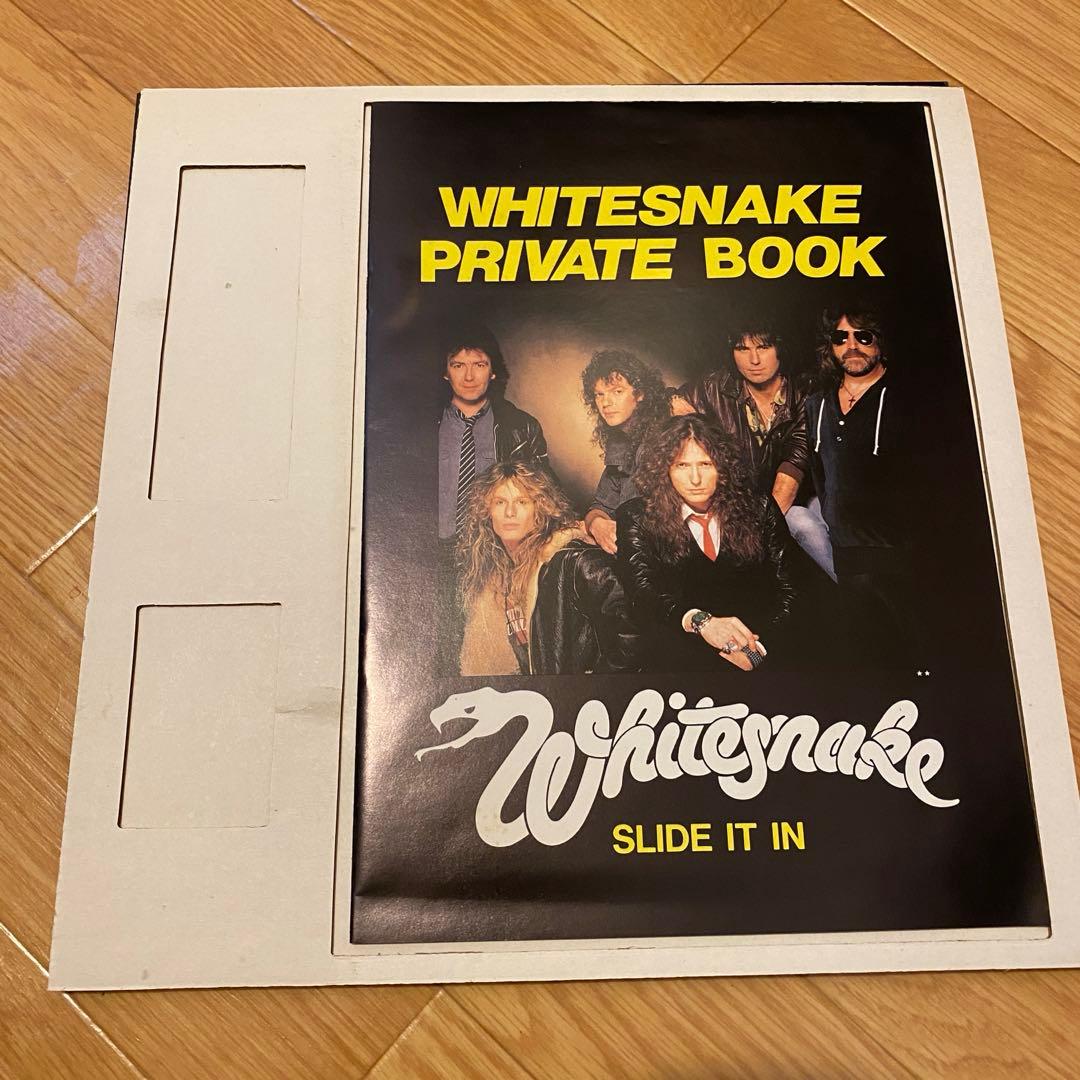 ホワイトスネイク レコード メルカリ便 白蛇の紋章 Slide It In ３枚