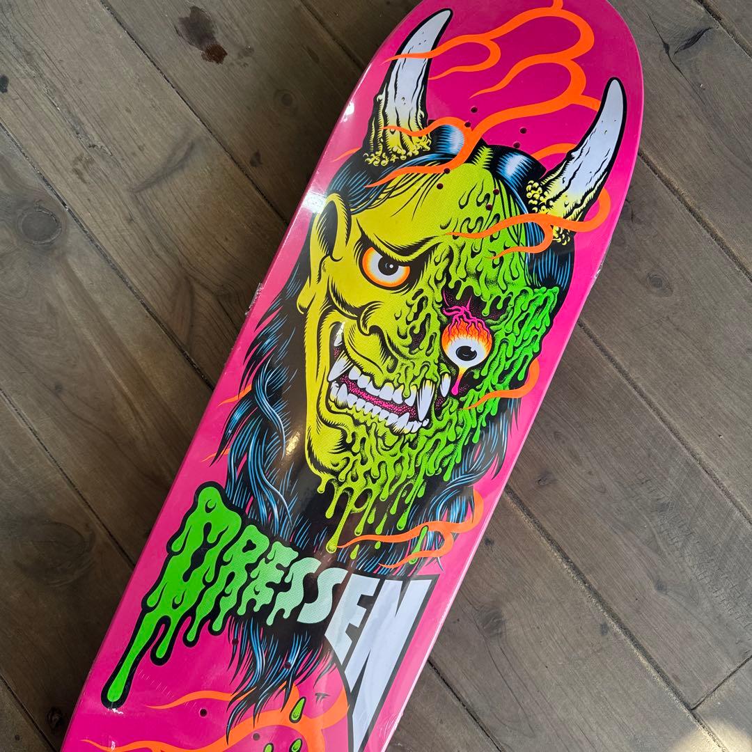 SantaCruz Dreesen Hannya Mask Proスケボーデッキ