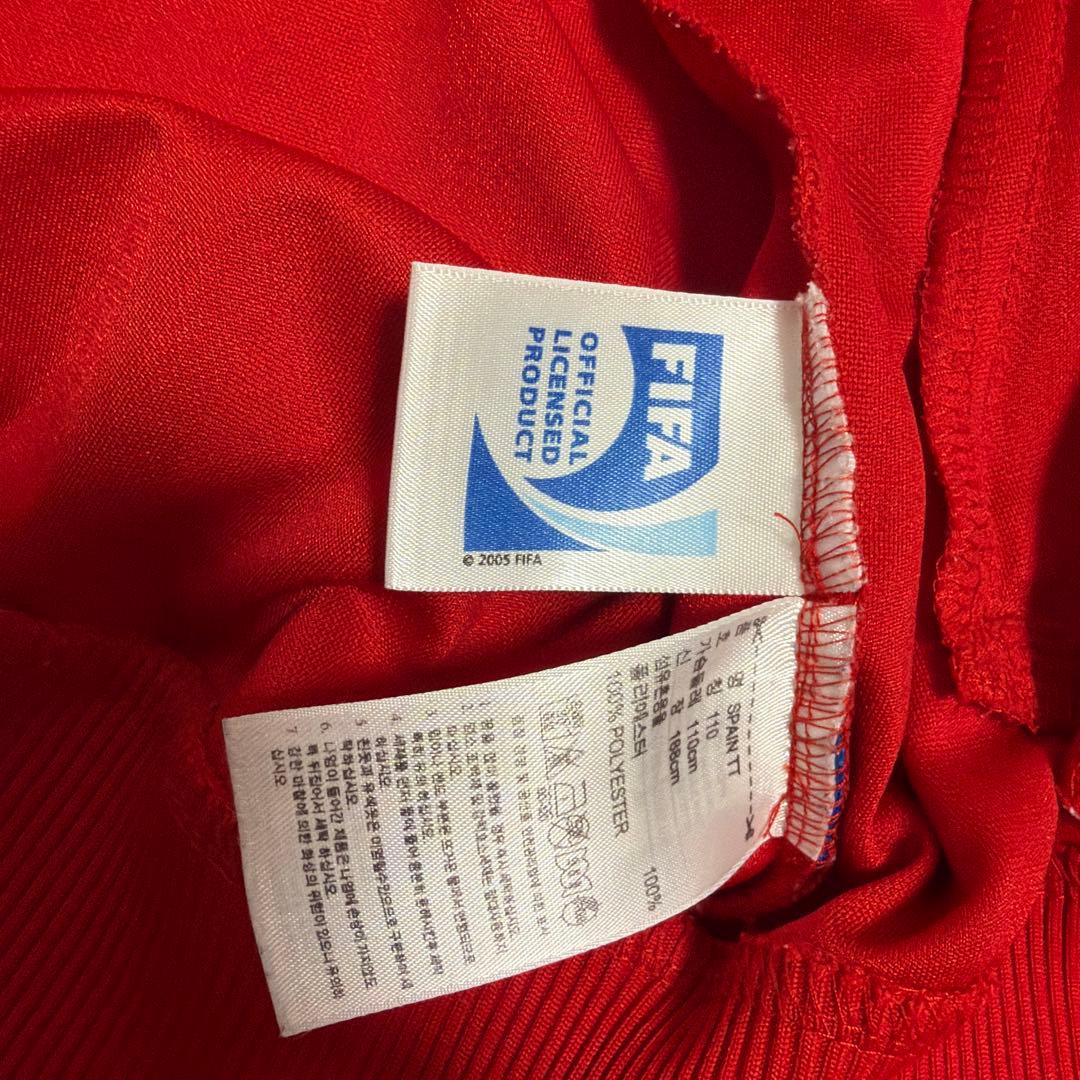 adidas スペイン代表 ジャージ 赤