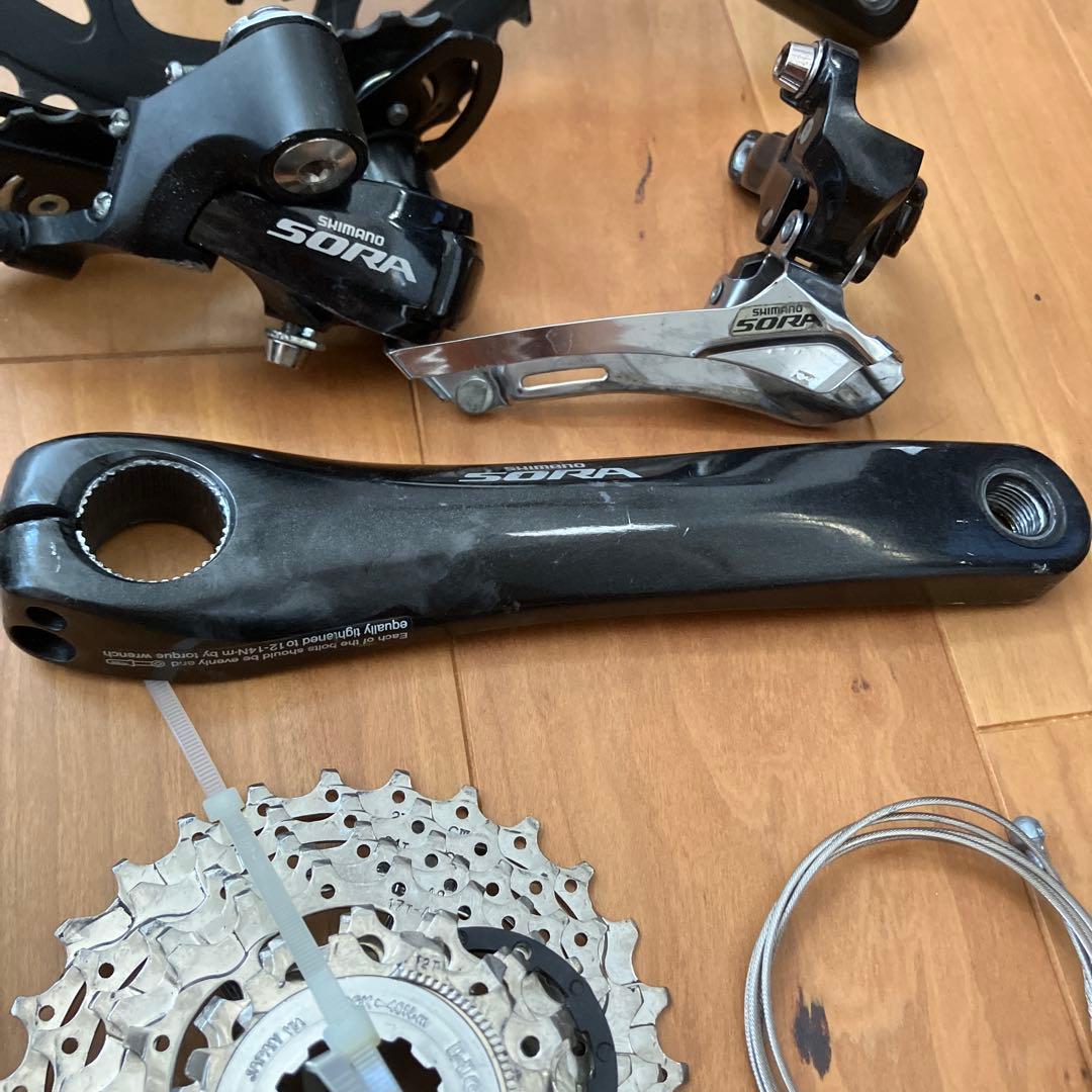 SORA 2×9 コンポーネントセット おまけ付き