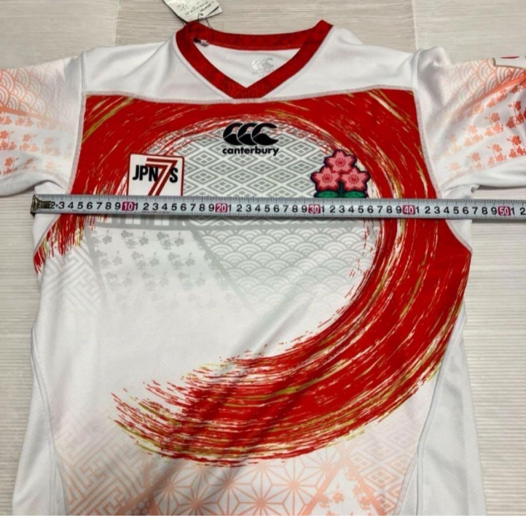 送料無料 新品 CANTERBURY ジャパン セブンズ レプリカ ホーム S