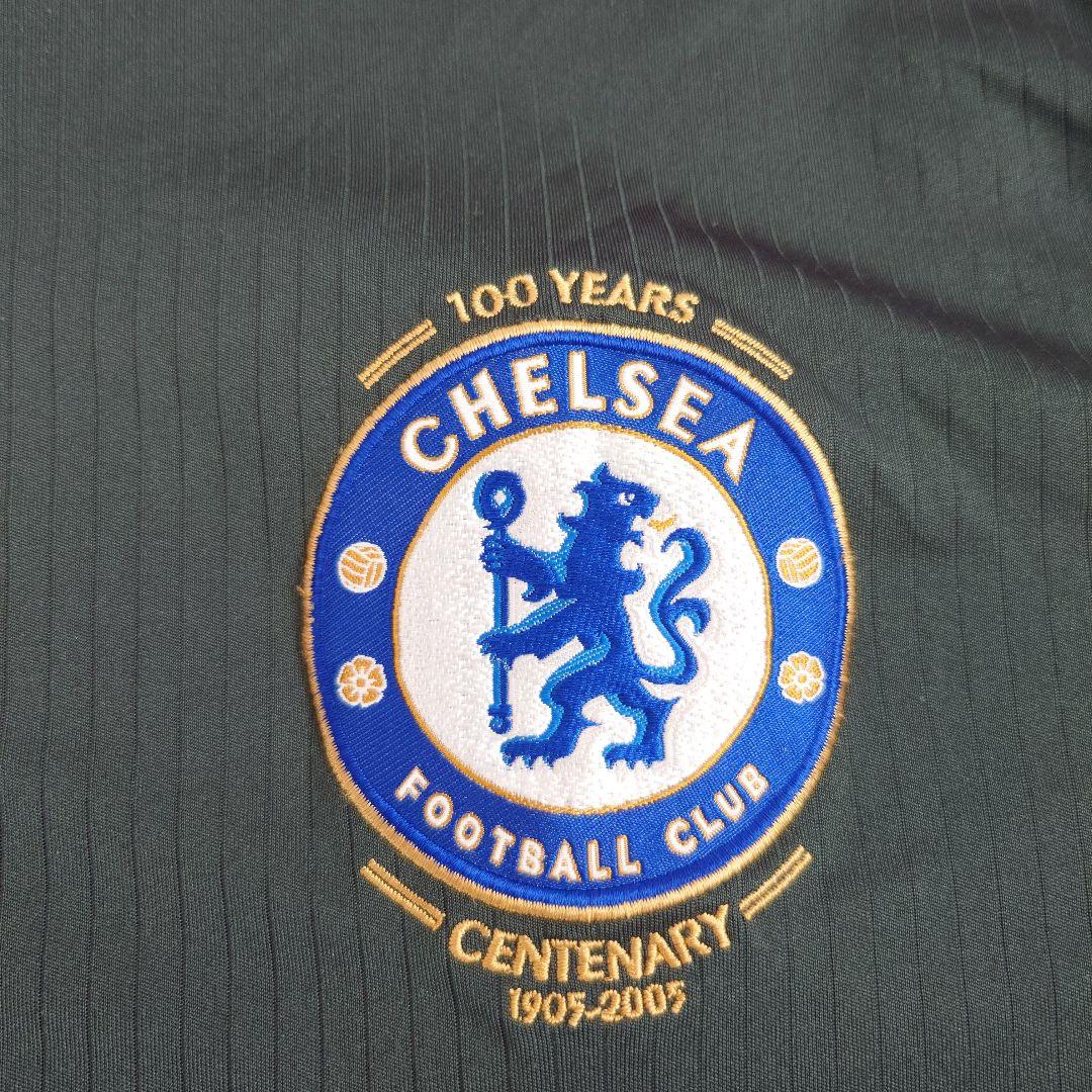 Chelsea Umbro 長袖シャツ ダークグリーン