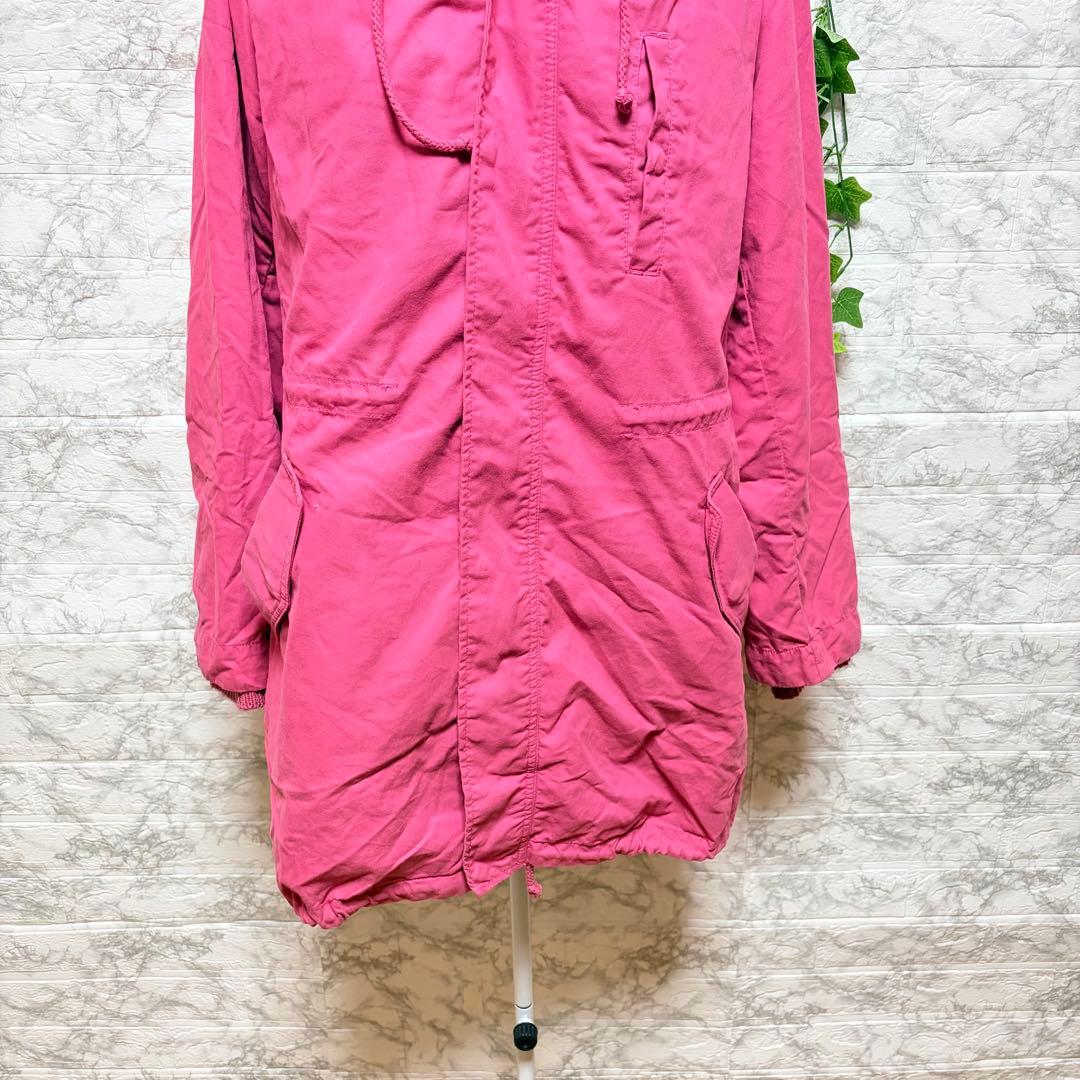 【o60】【LIPSTAR】　フード付きピンクジャケット 【サイズ2(M)】