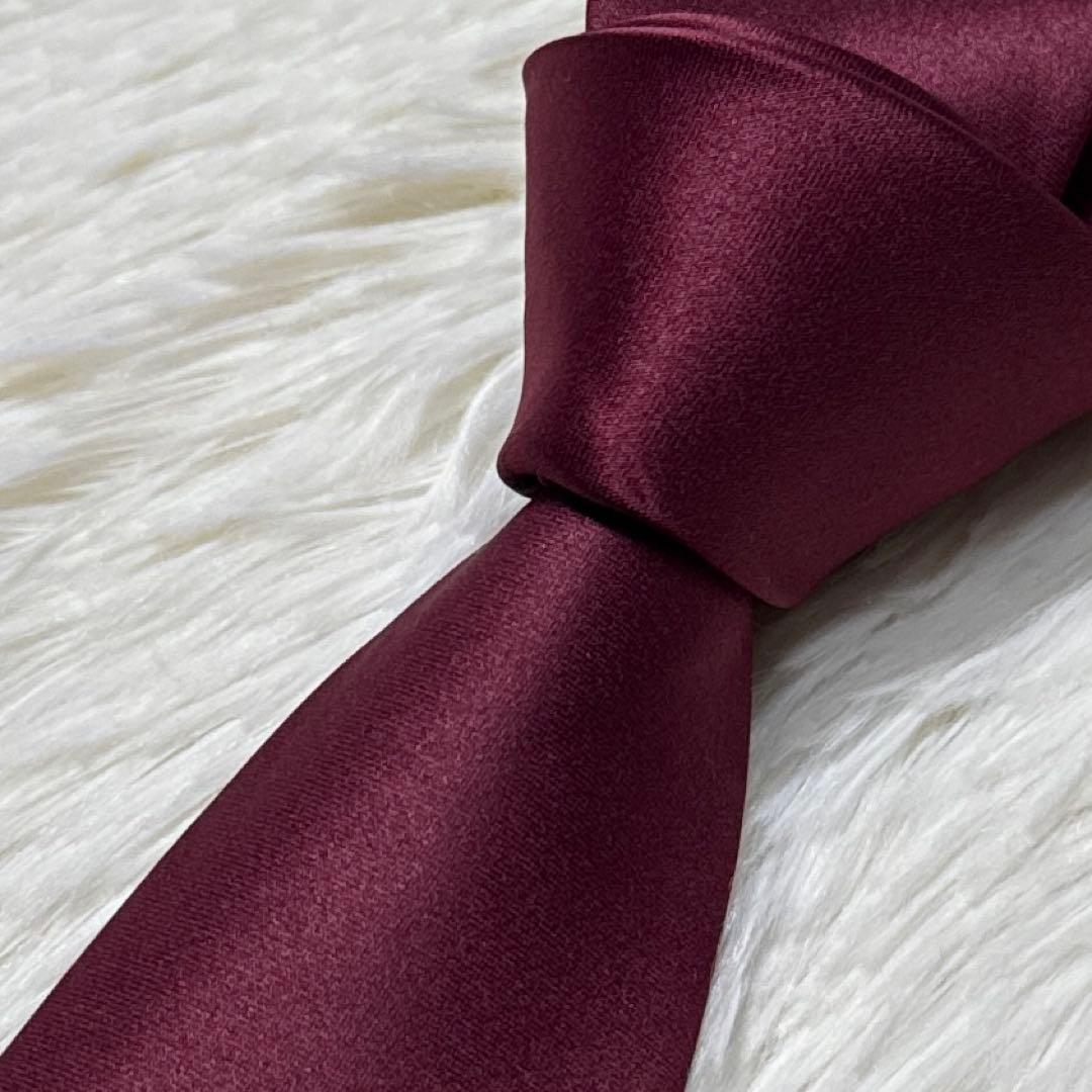 【未使用品】Paul Smith ブランドネクタイ　高級シルク　無地