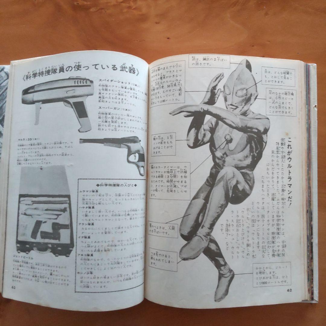 昭和レトロ カラー版 ウルトラ怪獣大百科「昭和45年9月1日発行」