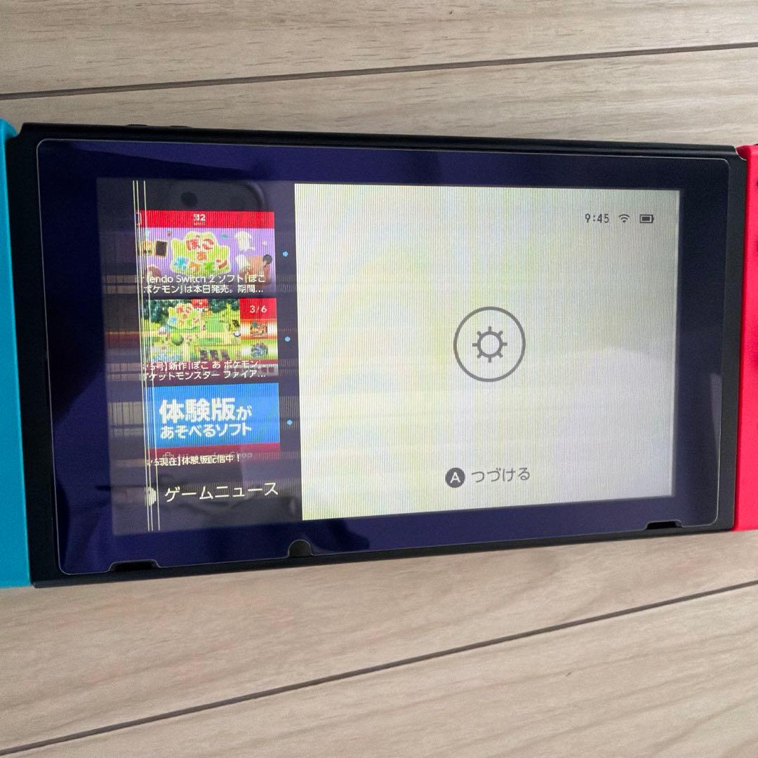 Switch 本体　液晶不具合あり
