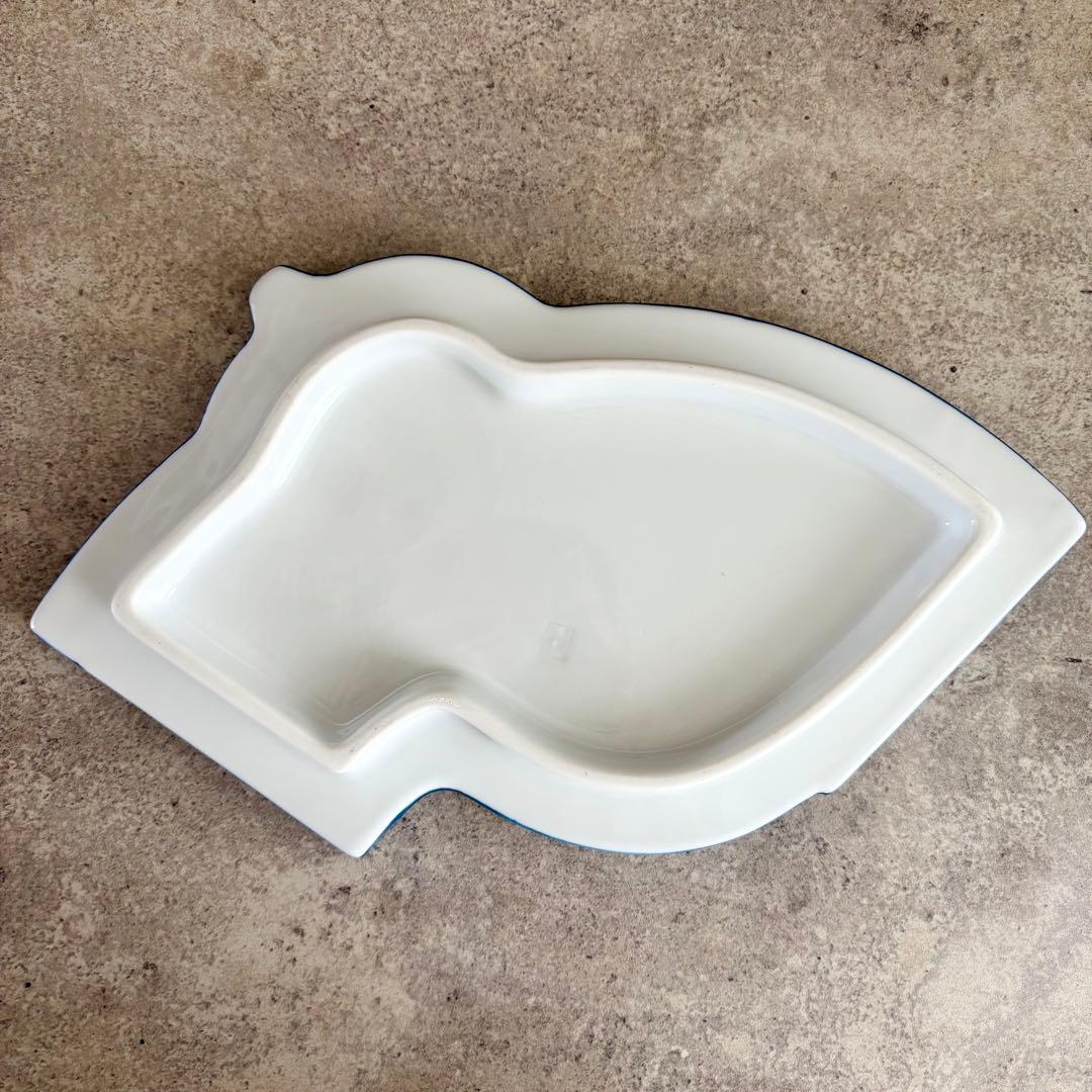 扇瓢箪皿　1枚　高級和食器　平皿　口替り皿　縁起物　金彩　手描き　作家　有田焼