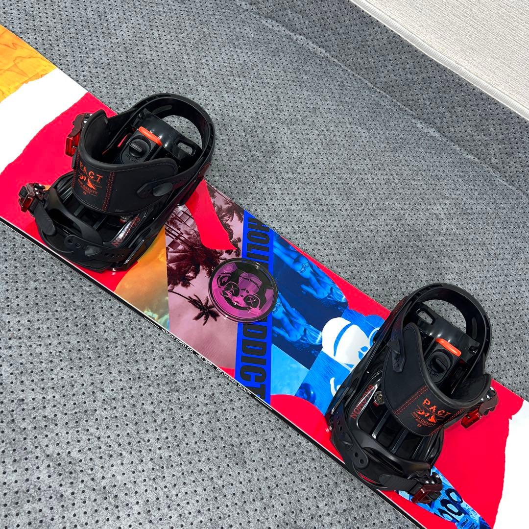 ５回使用 140cm HOLIDAY ADDICT×SALOMON PACT S