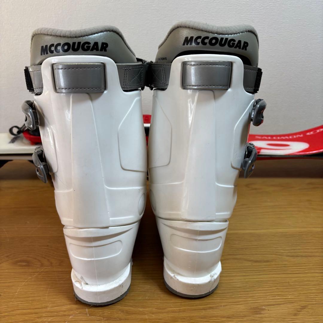 レディースショートスキーセット　ファンスキー　Salomon 24-24.5cm