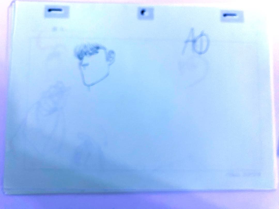 蒼天の拳　【霞拳志郎&藩光琳】　原画