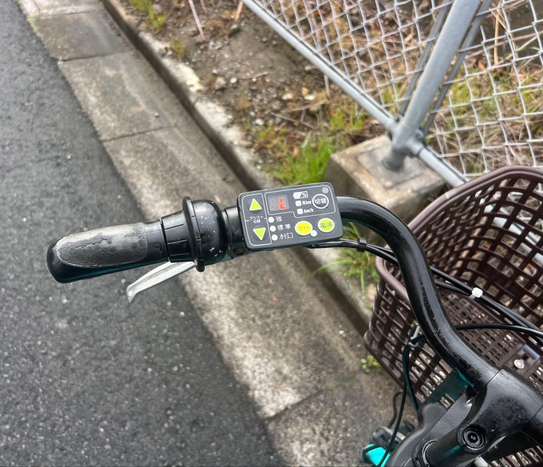 ヤマハPAS Babi電動アシスト自転車20インチ程度良好リアタイヤ新品交換後
