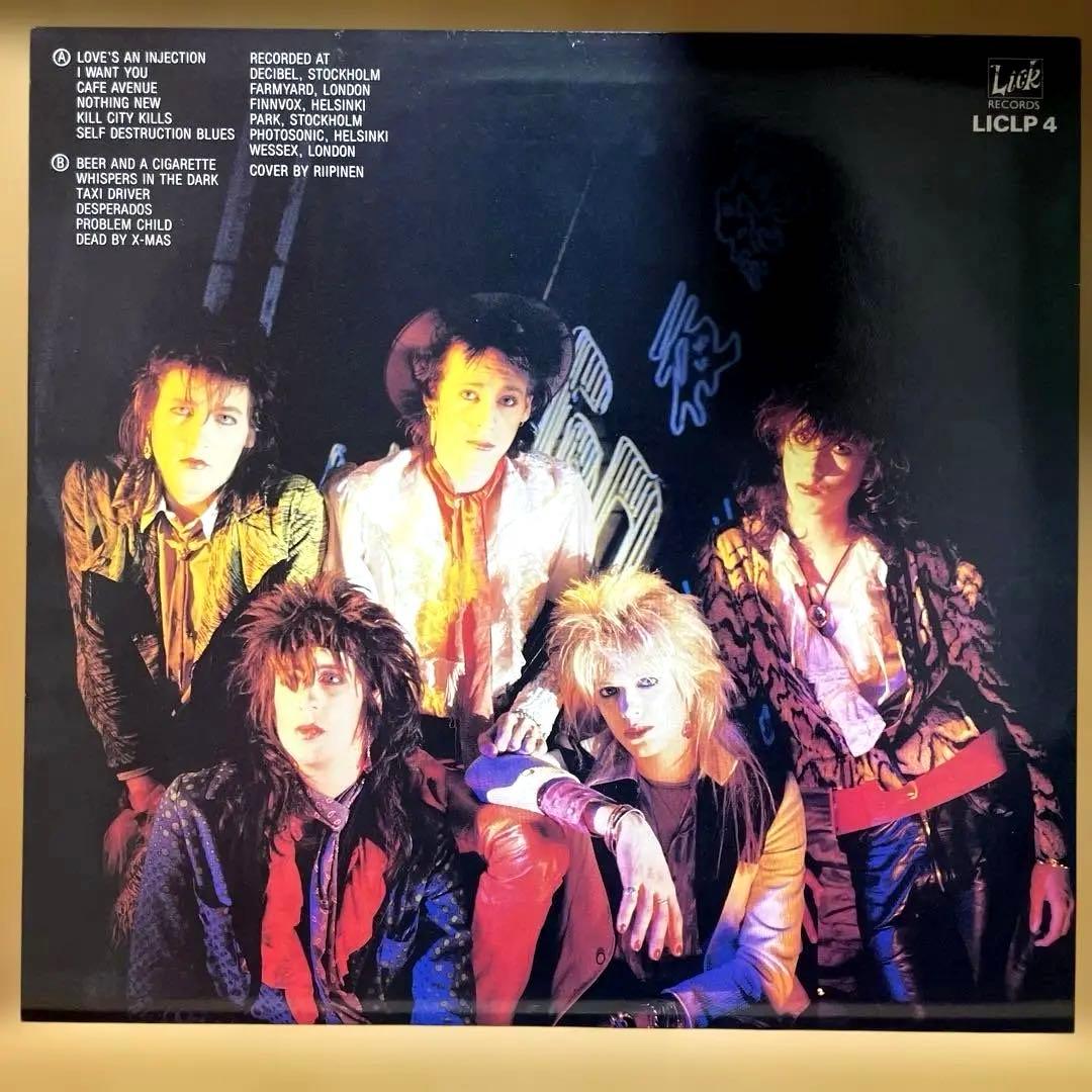洋楽 HANOI ROCKS SELF DESTRUCTION BLUES LP