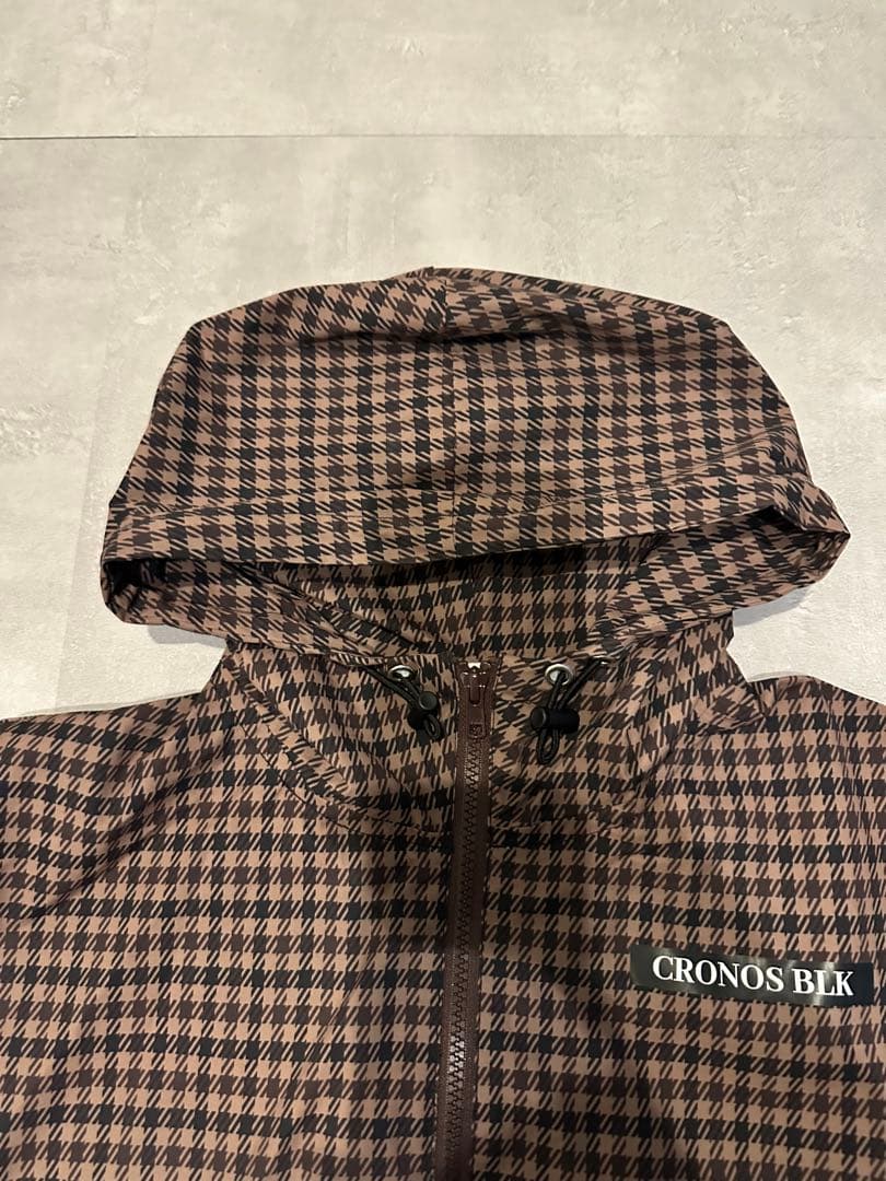 CRONOS BLK チェック柄レインウェア　値下げしました！