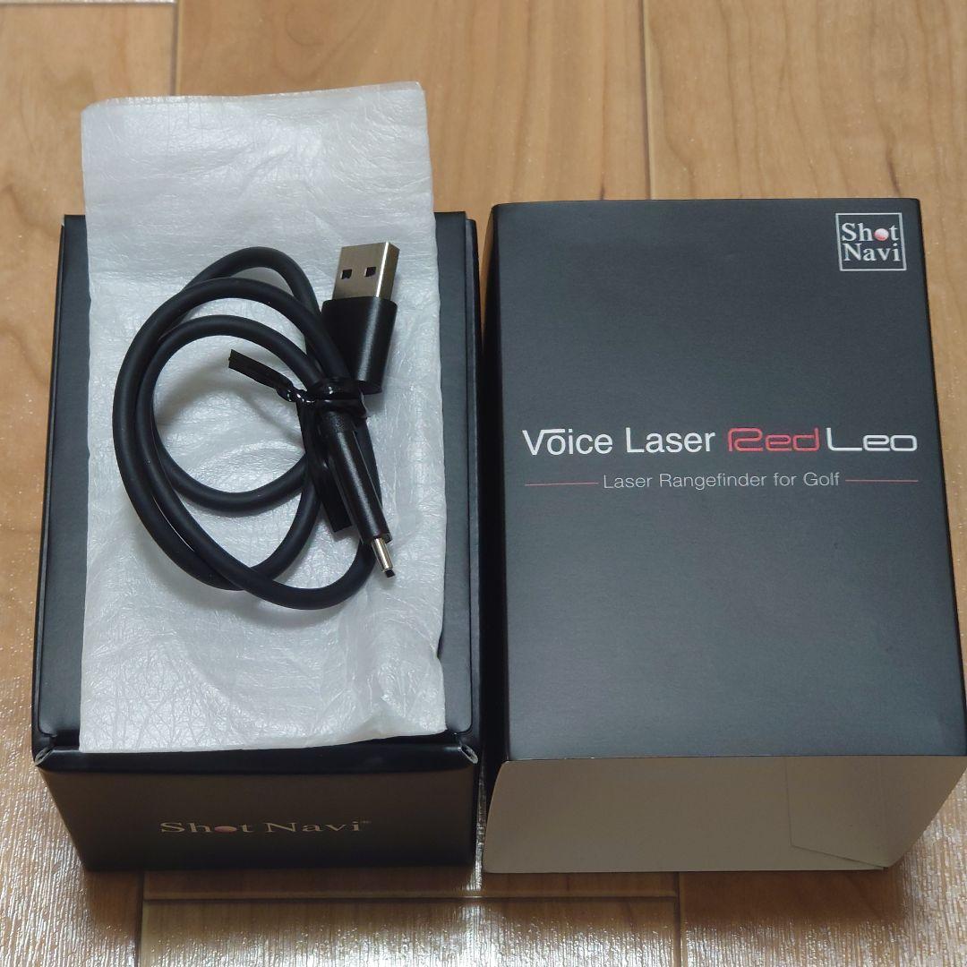 ラウンド用品・アクセサリー ShotNavi Voice Laser Red Leo