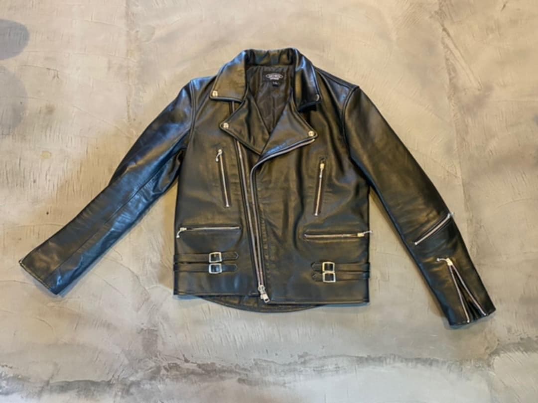 HORN WORKS UK ダブルライダース レザージャケット 革ジャン