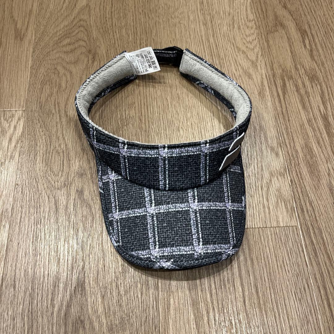 バボラ　テニスウェア サンバイザー　ネイビー　L XL スコート