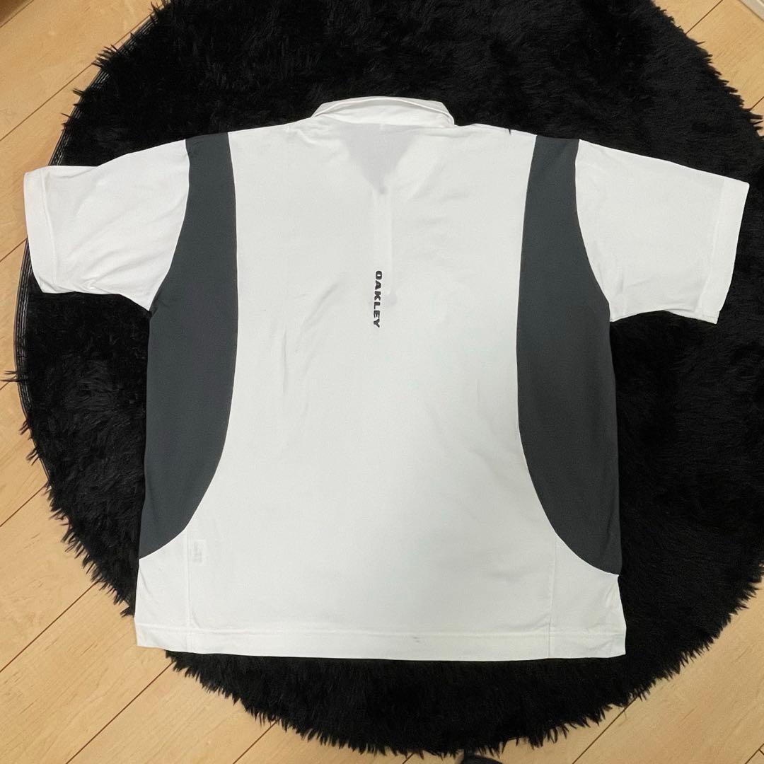 OAKLEY オークリー ゴルフウェア 半袖ハーフジップ 2XLサイズ