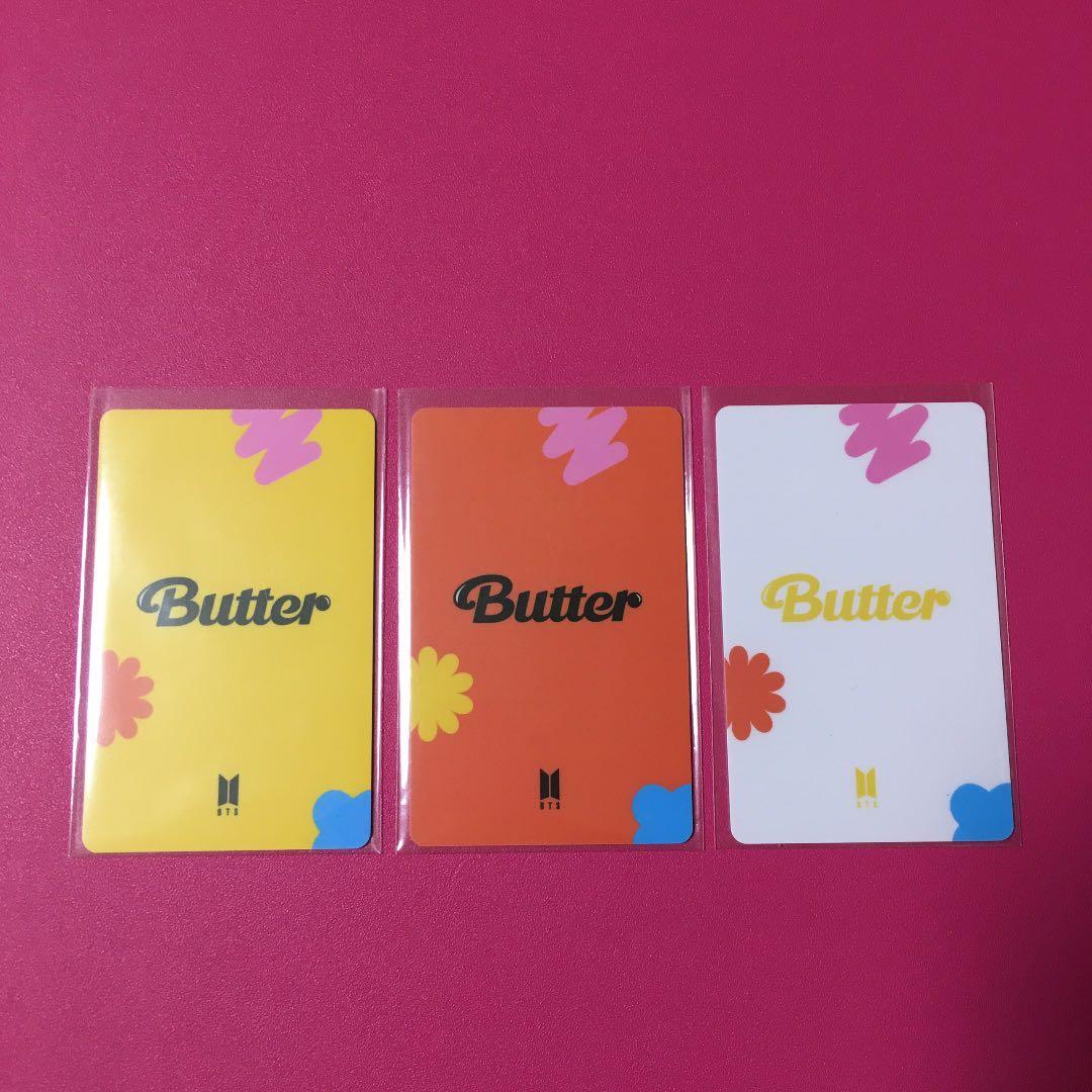 Butter ラキドロ ユンギ コンプ3枚 トレカ SUGA BTS 公式品