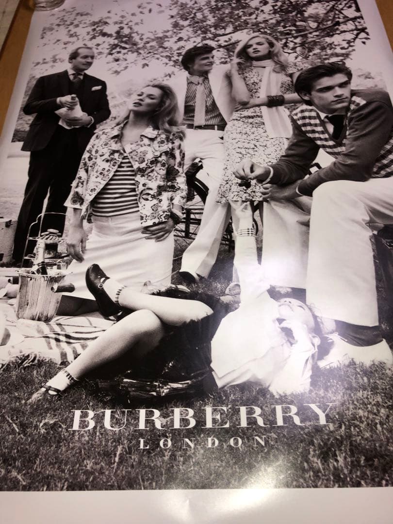 バーバリー★ケイトモス　特大ポスター