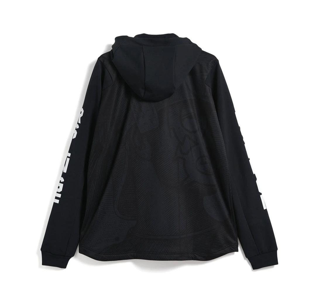 新品　ラッセルノ サマーフーディー パーカー 春夏 サイズ6　ブラック