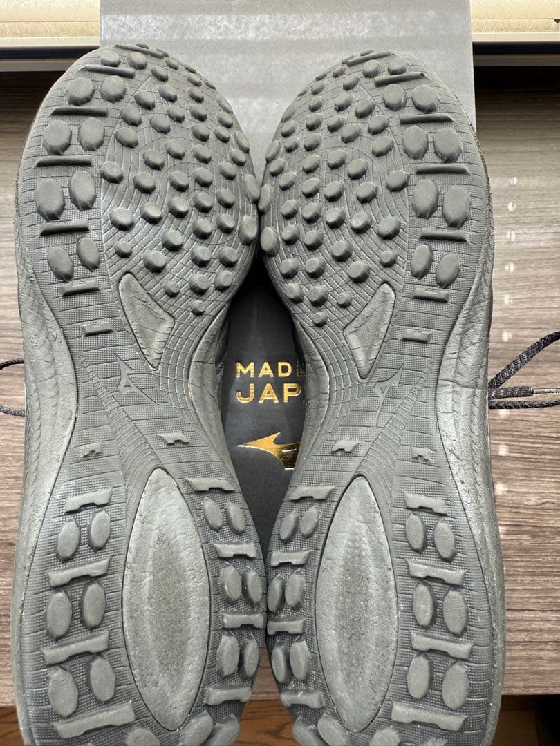 最終値引き美品MIZUNO MORELIA トレーニングシューズ ブラック日本製