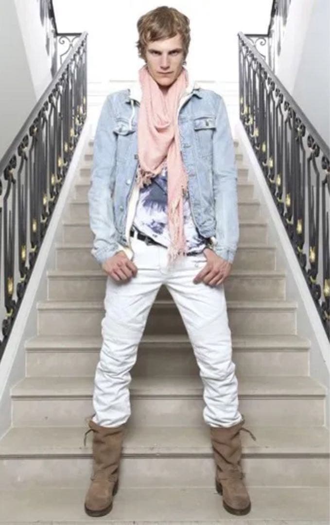 Balmain Homme SS12 泥ウォッシュ　デニムジャケット