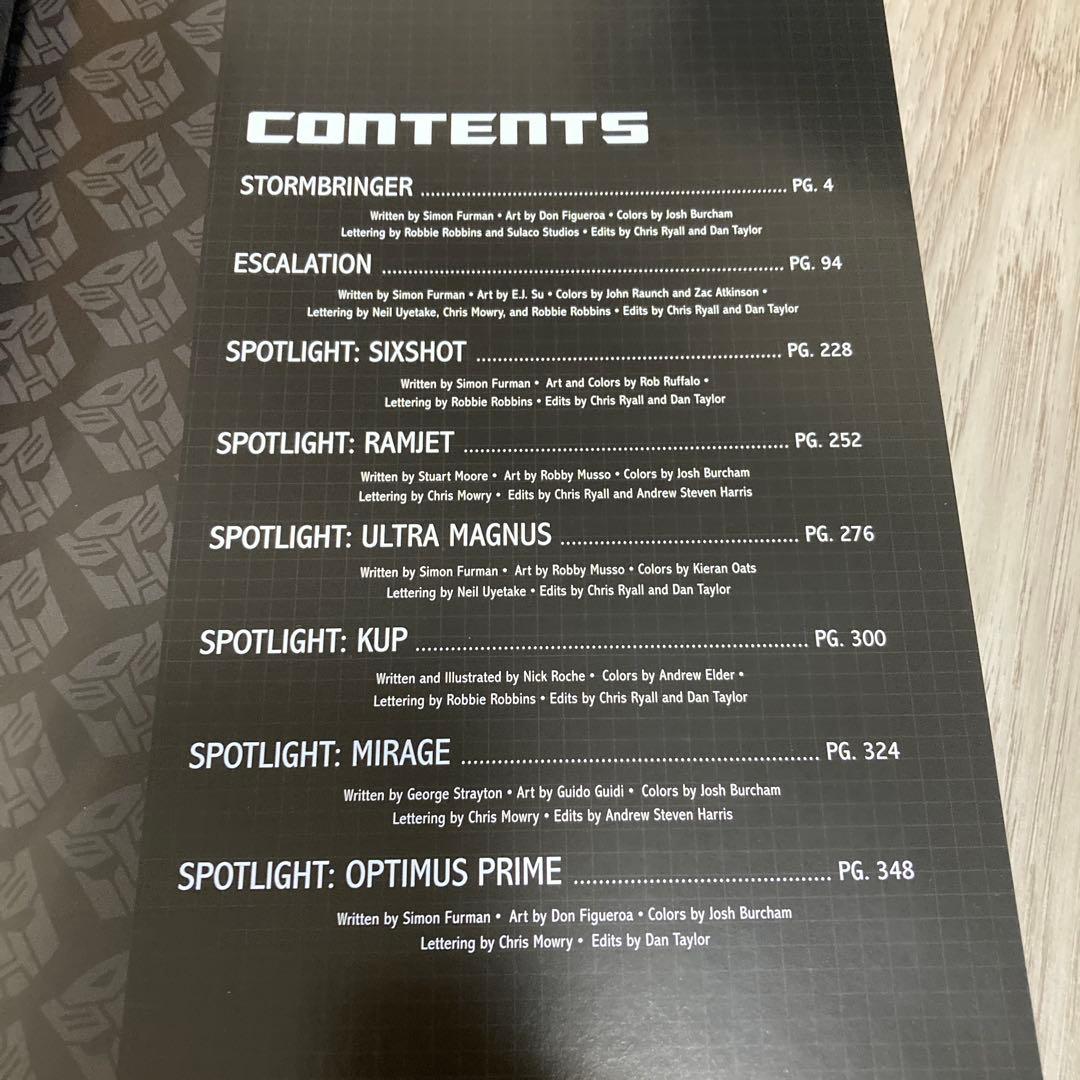 トランスフォーマー　IDW コレクション　2