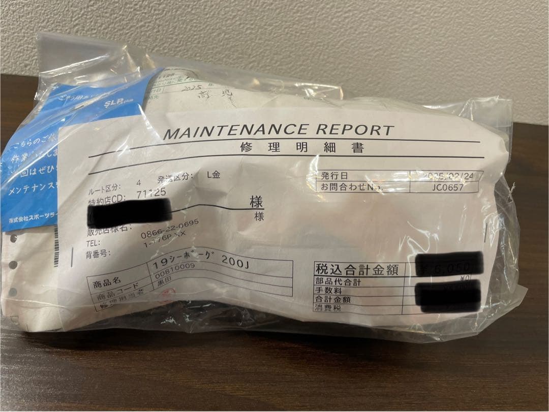 ダイワ 19シーボーグ 200J リブレクランク使用距離12.1km 20時間