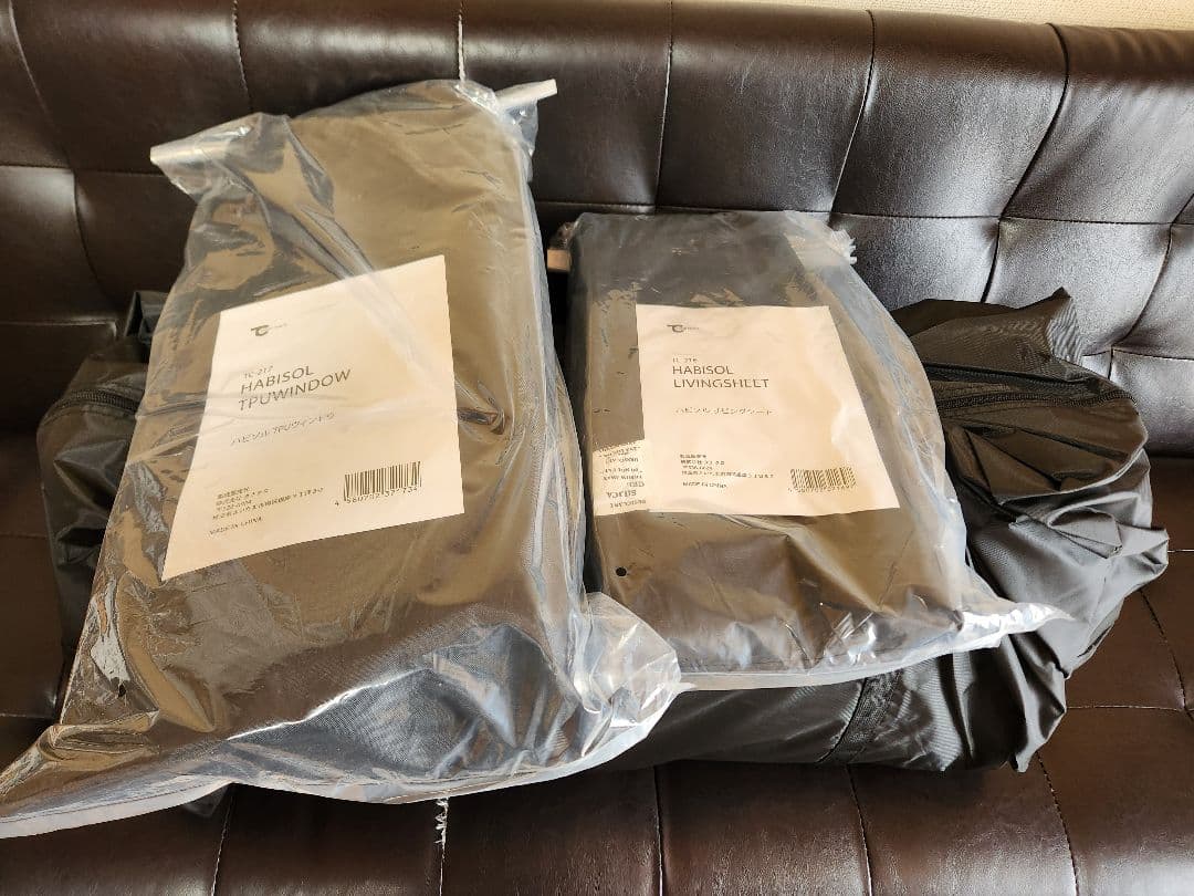 TOKYO CRAFTS　ハビソル　TPUウインドウ　リビングシートセット　新品