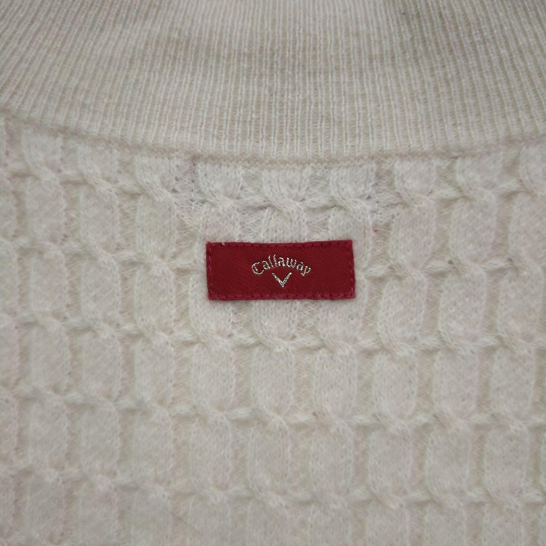 Callaway カシミヤ セーター M アイボリー