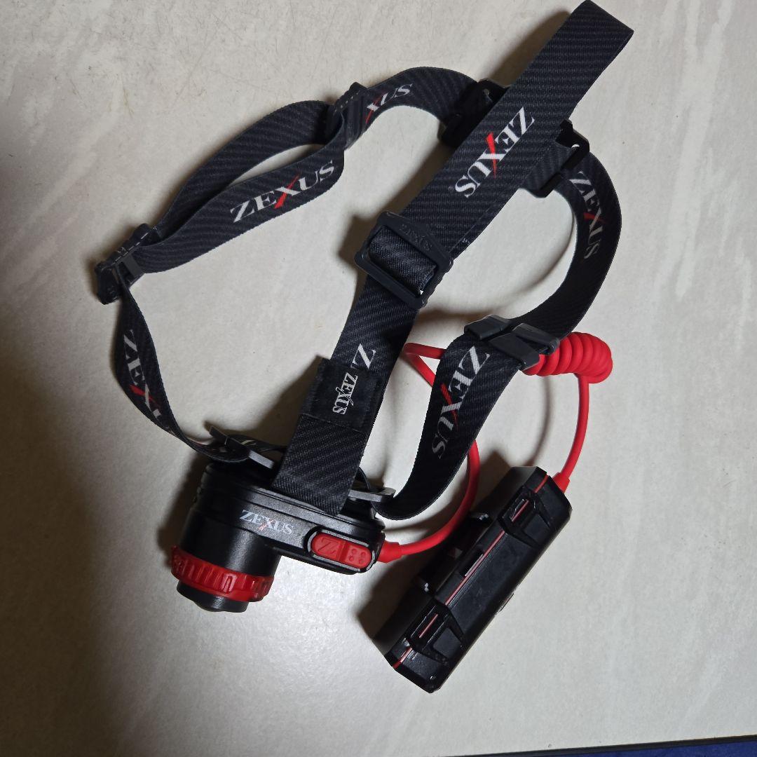 ZEXUS 充電式ヘッドランプ