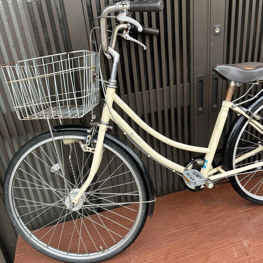 自転車 26インチ Rivulet (2020年製) 変速レバー要修理