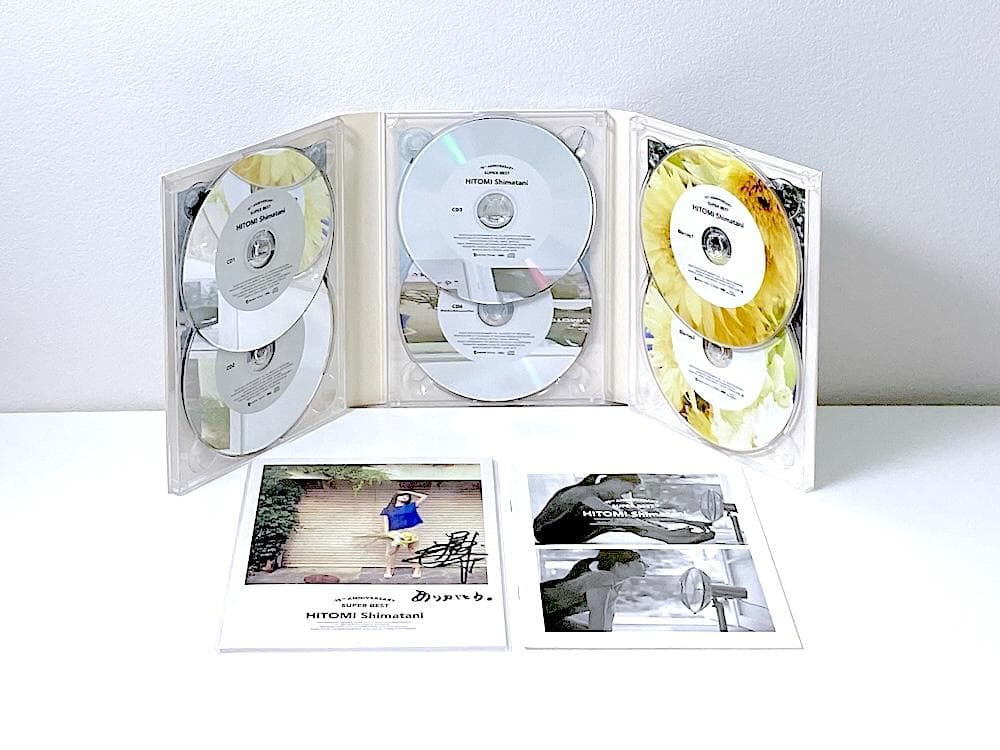 美品 初回限定豪華盤 島谷ひとみ 15TH SUPER BEST 直筆サイン入り