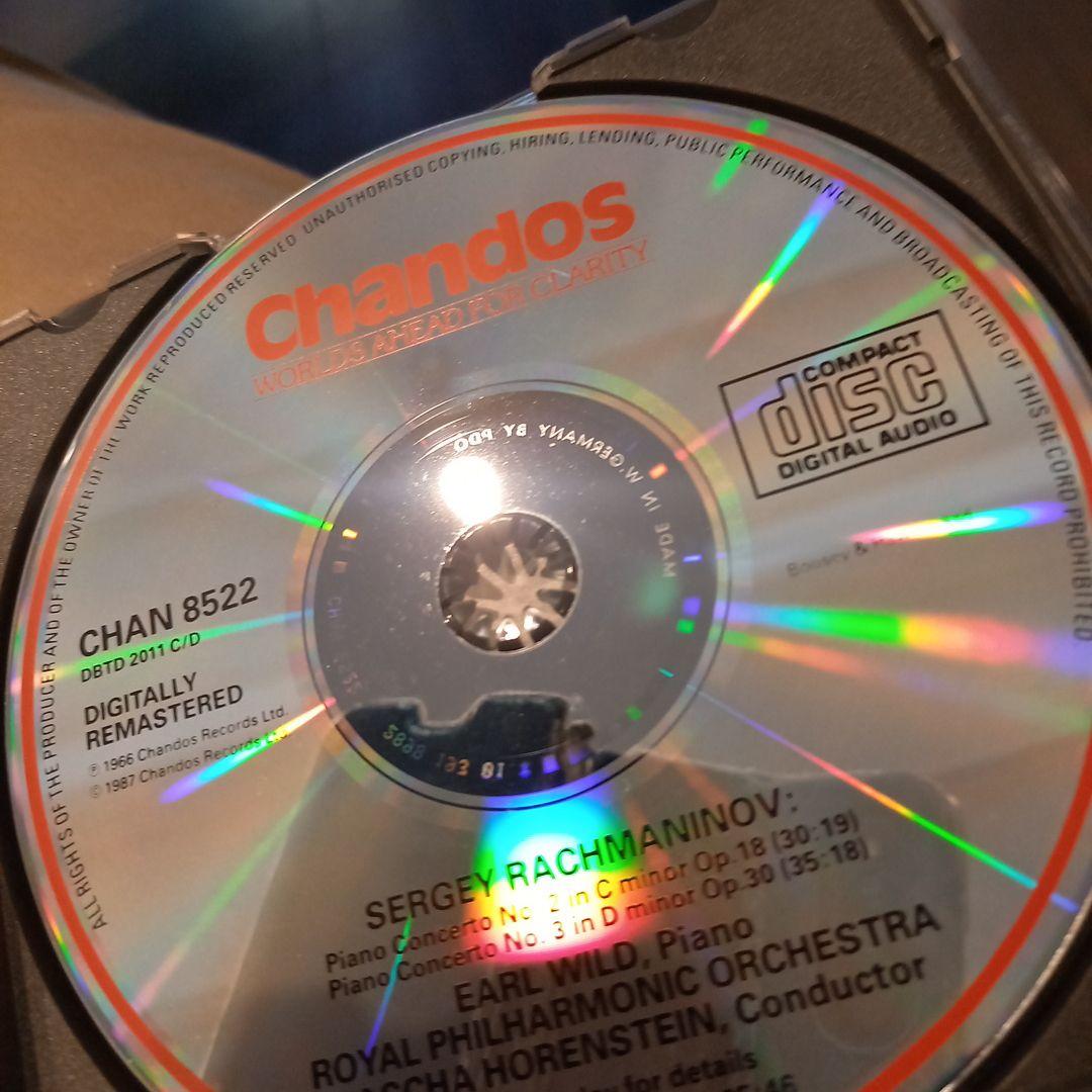 西独盤❗アール・ワイルド&ホーレンシュタイン　ラフマニノフ　ピアノ協奏曲全集