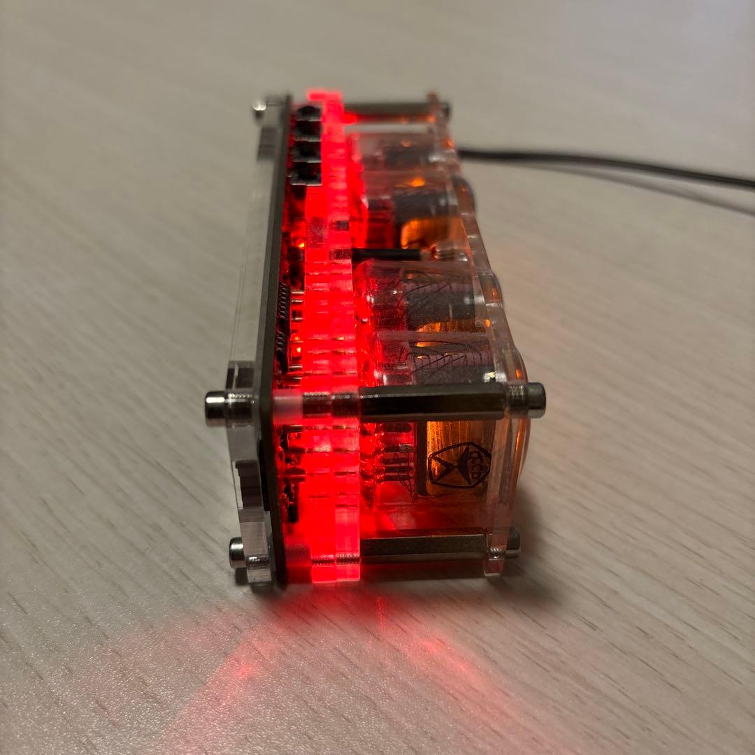 ニキシー管時計(本物のニキシー管)