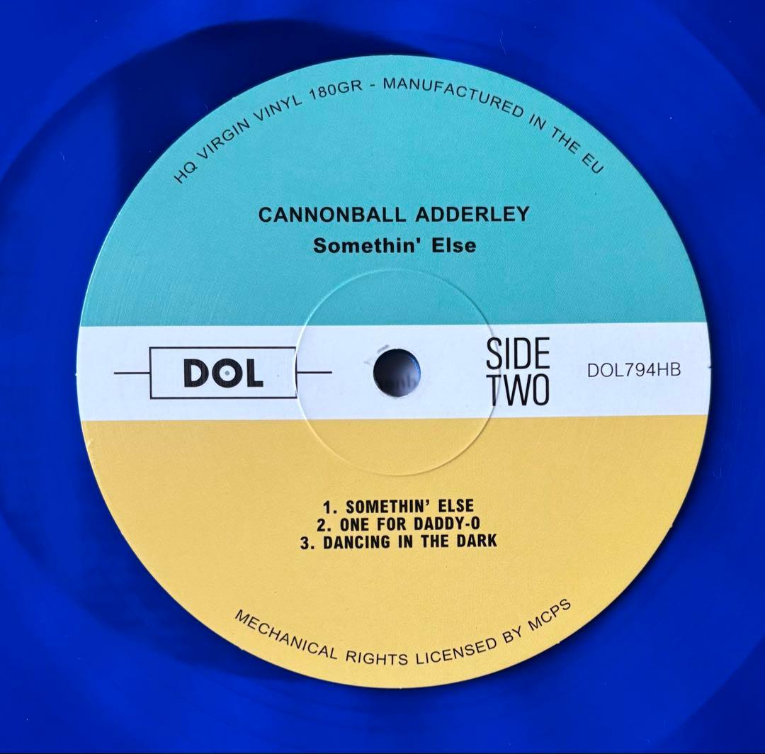 Cannonball Adderley Somethin' カラー