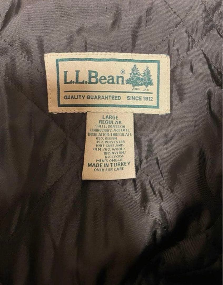 【超希少】90s 80s L.L.Bean A-2 レザージ ャケットL