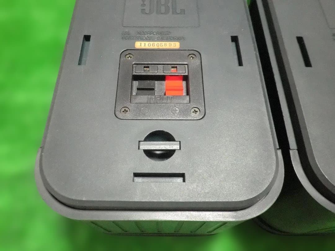 JBL　Control 1　BLK　シリアルペア　ラバーエッジ貼替済 音だしOK