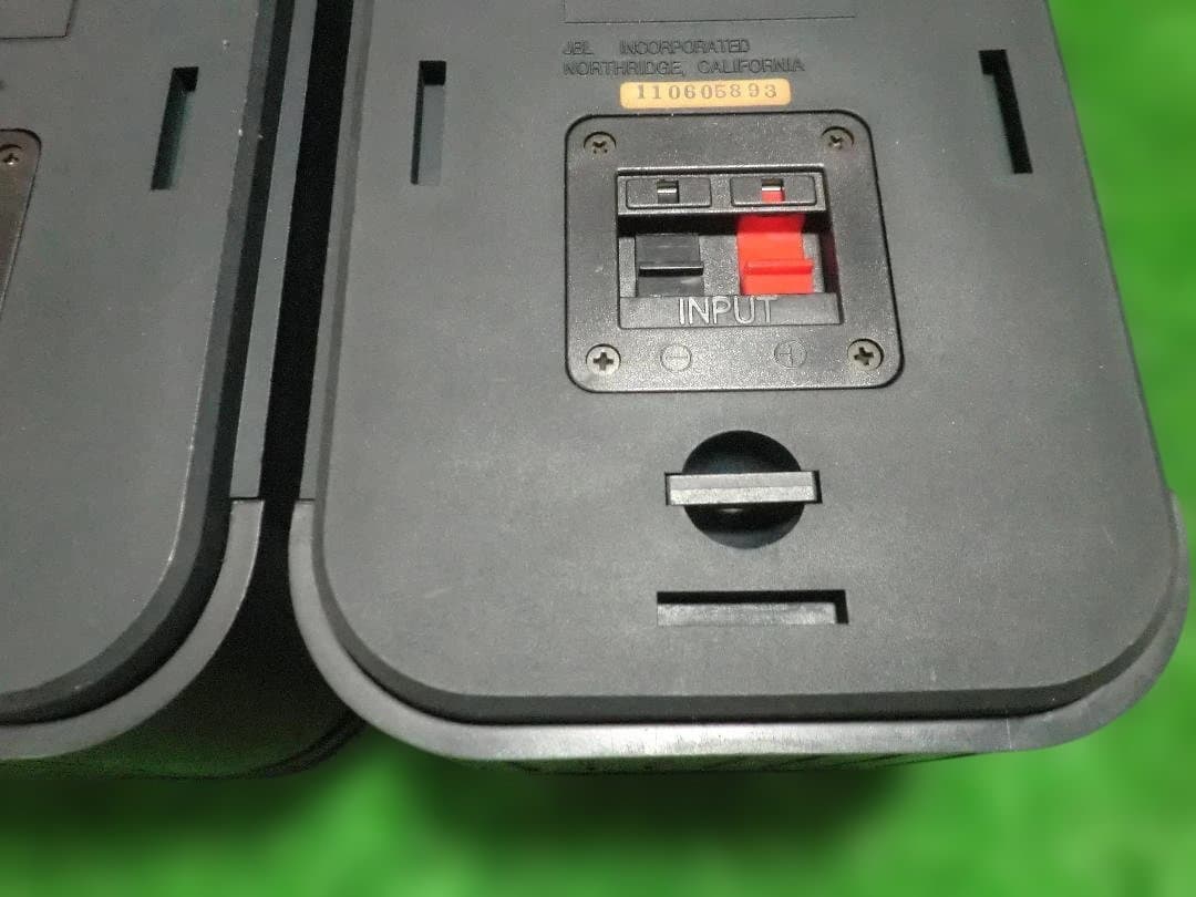 JBL　Control 1　BLK　シリアルペア　ラバーエッジ貼替済 音だしOK