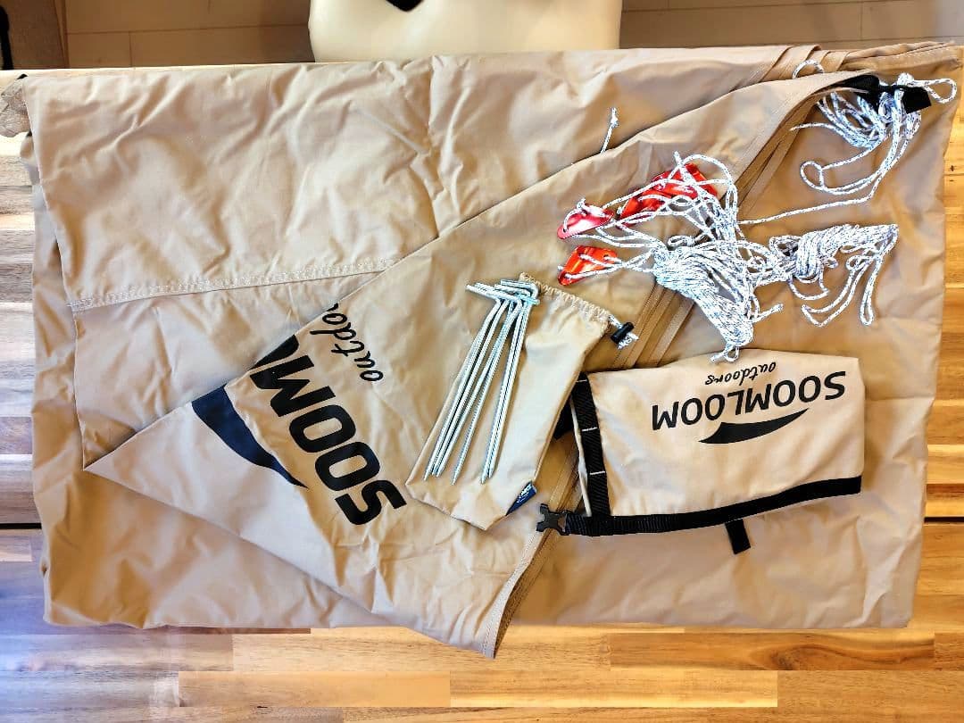 Soomloom TCタープ ポリコットン 　中古美品