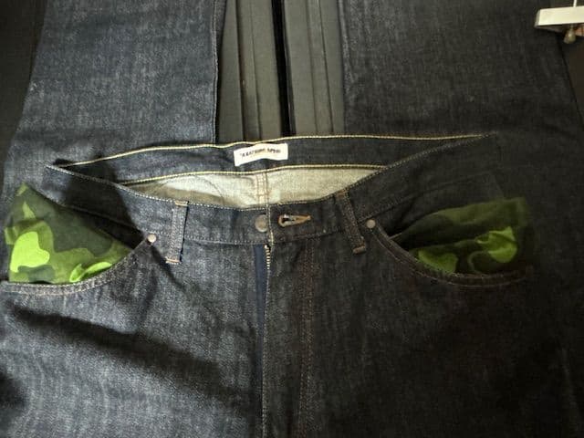 A BATHING APEデニム刺繍