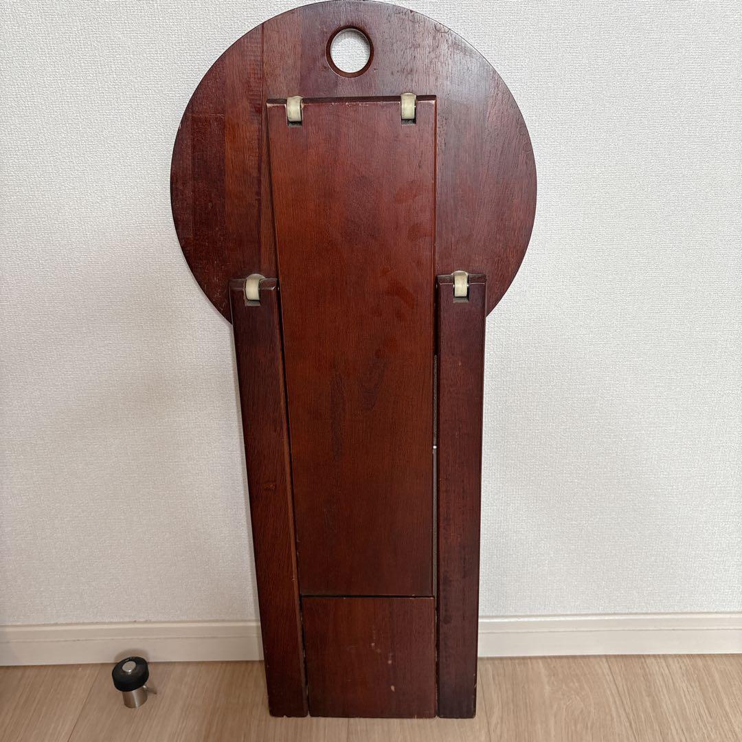 ヴィンテージ 木製フォールディング　スツール　椅子　ロジェタロン　フランス